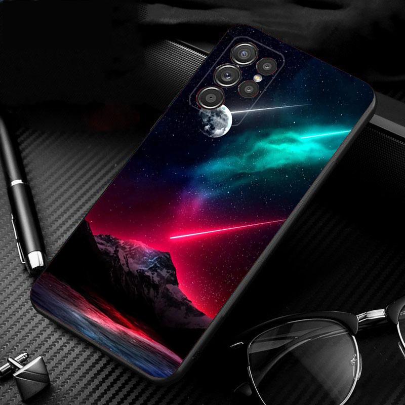 Phone Case For Samsung Galaxy S25 S24 S23 S22 S21 Ultra S24 S23 S22 S21 S25 Plus S24 S25 FE Space Universe Star