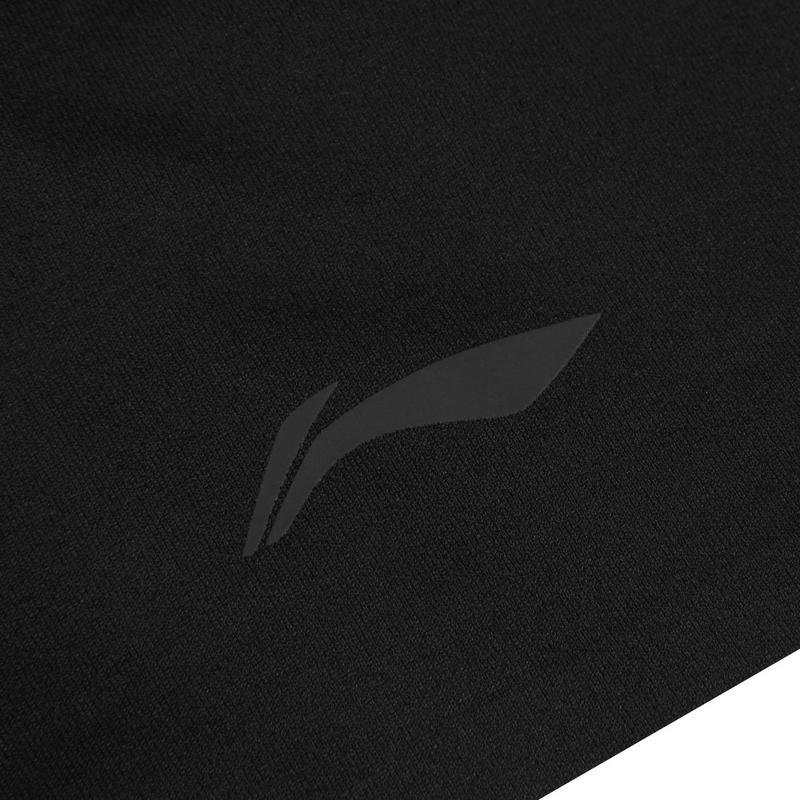 Li-Ning Casual Fashion Commuting Solid Color Breathable Short Sleeve Polo Shirt Women tops Black APLW240-6