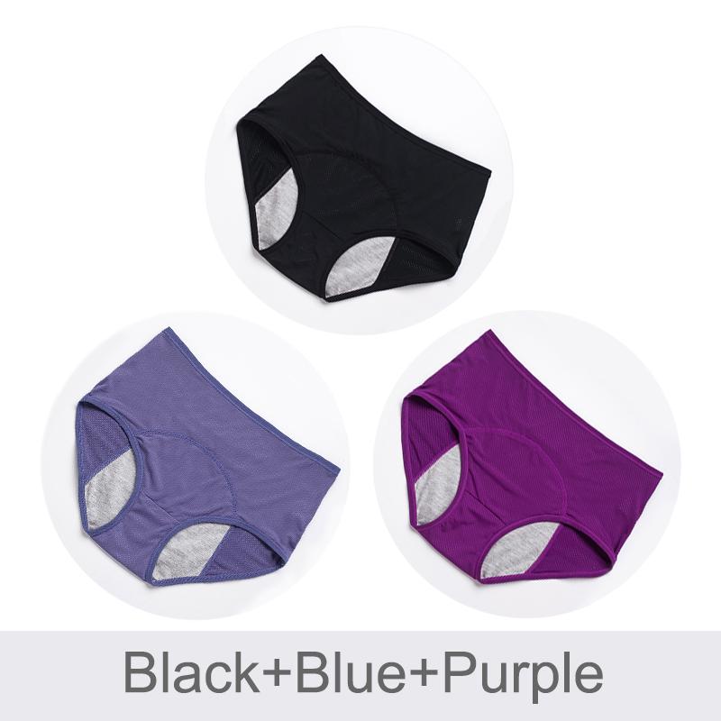 Leak Proof Menstrual Panties Physiological Pants Women Underwear Period Cotton Waterproof Brief