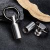 Keychain Lightweight O-ring Gasket Pill Holder Case