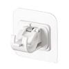 Adhesive No-Drill Curtain Rod Bracket Clip for Doors