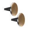 Pack of 2 Car Aromatherapies Car Air Vent Mount Fragrances Diffuser Wood Essential Oil Diffuser Perfume Scent Diffuser