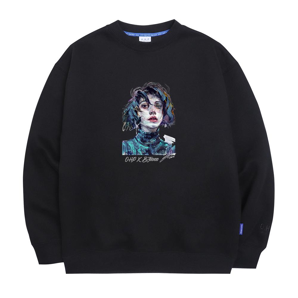 OHP Ohp X Bj.Ko Sasha Fleece Sweatshirt