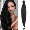 Fluffy EZ Large Three-Color Silk Braid Wig - Low-Temperature, Flame Retardant Styling