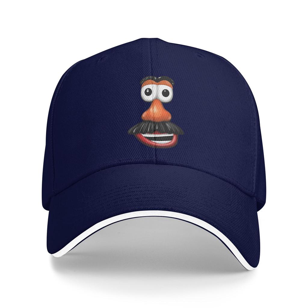 Mr Potato Head Sun Baseball Cap 3D Meme Summer Fashion Hip Hop Hats For Couple Women Hiking Fishing Baseball Caps