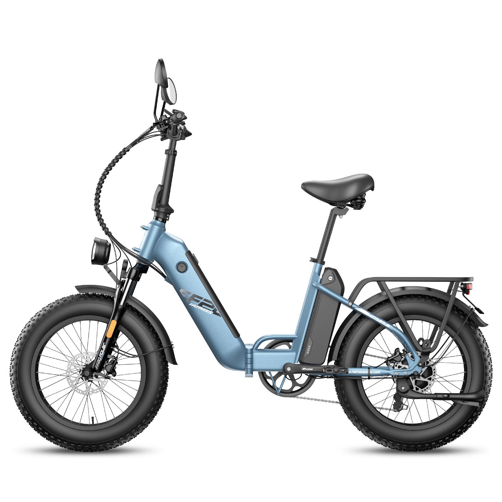 FAFREES FF20 salokāms elektriskais velosipēds ar