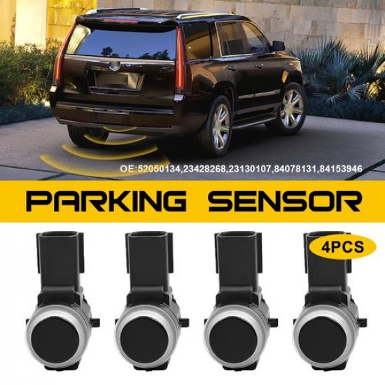 For Buick Cadillac Chevy GMC 4PCS Reverse Parking Backup Bumper Parking Sensor V