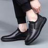Trend Soft Business Leather Shoes Soft Sole Comfortable One-pedal Men's Casual Shoes Fashion Versatile Work Men's Shoes Batch