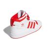 Adidas Forum Mid 'White Vivid Red' Sneakers GY5819