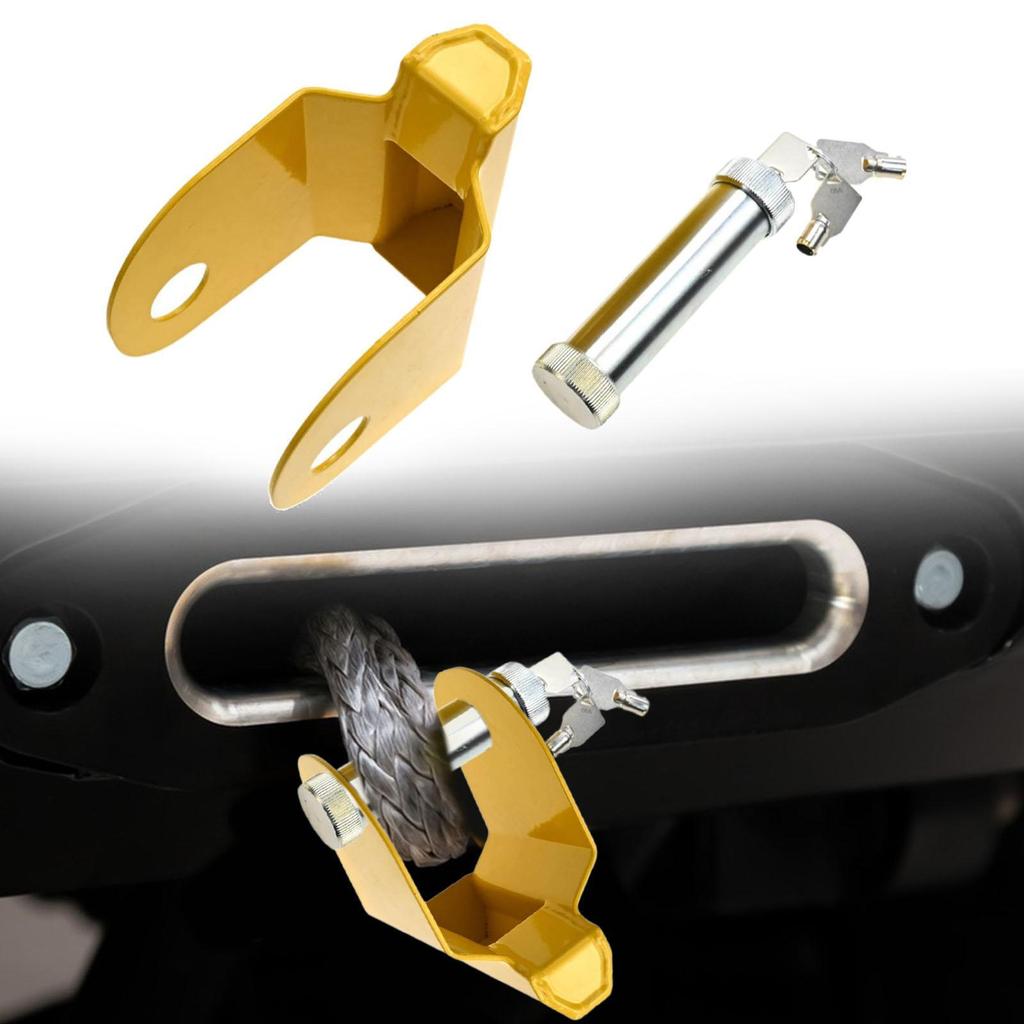 Durable Metal Trailer Hitch Lock Adjustable Safety Pin Set Secure Coupler Lock for RV Car Boat Travel Trailer Accessories