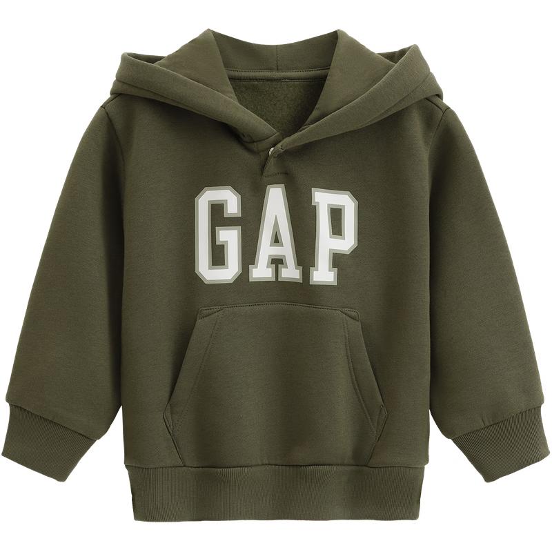 Gap Kids  Logo Fleece Pullover Hoodie 110/56
