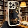 Golden Tiger Face Soft TPU Phone Case for iPhone 17 16 15 14 13 12 11 Pro Max Plus Shockproof Anti-Slip Cover