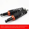 2Pcs Adjustable Rear Suspension Damper Comfort Hydraulic Rear Shocks  Electric Scooters