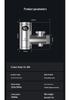Stainless Steel Electric Instant Hot Water Faucet, No Installation Needed, for Hot and Cold Water Use In Kitchen