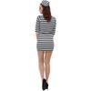 Smiffys Womens/Ladies Convict Costume Set
