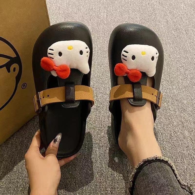 Yugui Dog Wears Bag Head Slippers In Early Autumn, Versatile, Soft, Trimmed Hook, Comfortable, Flat Bottom and Half Drag