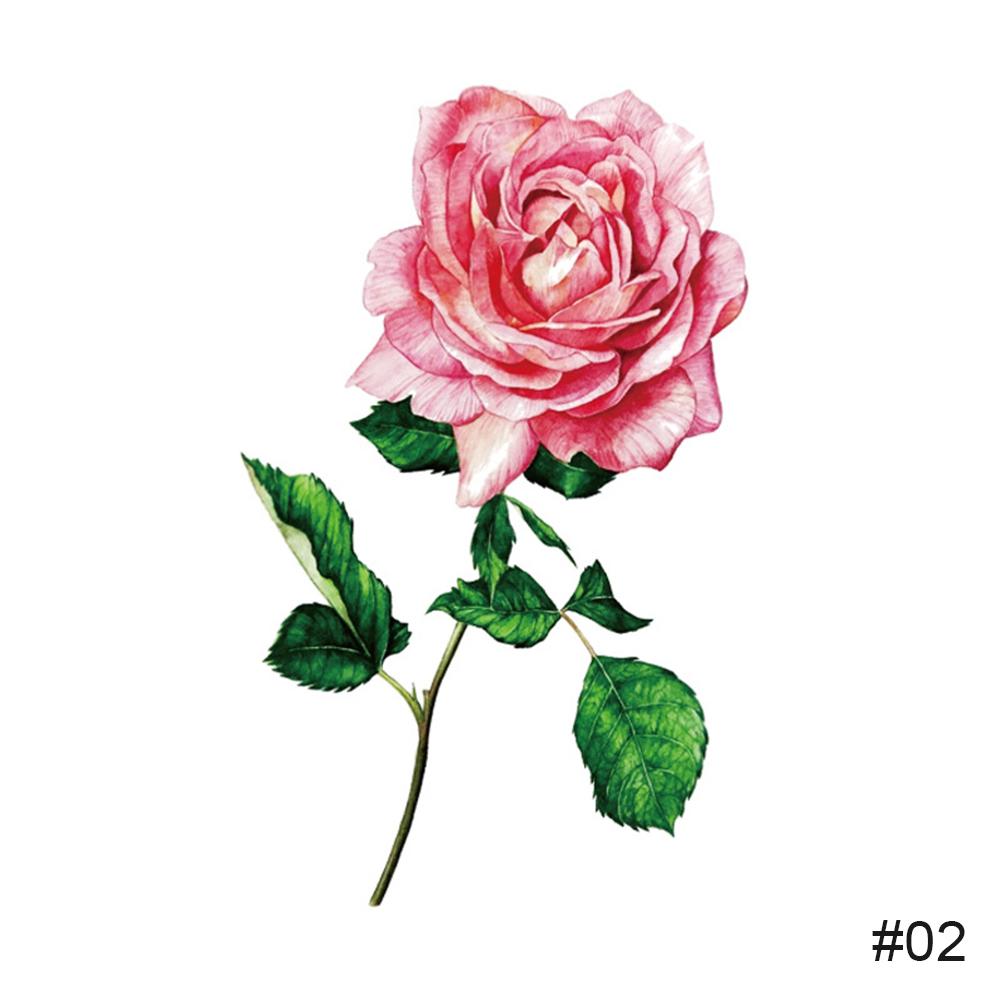 

Временные маленькие свежие красочные татуировки наклейки водонепроницаемые долговечные татуировки наклейки боди-арт паста живопись татуировка 02