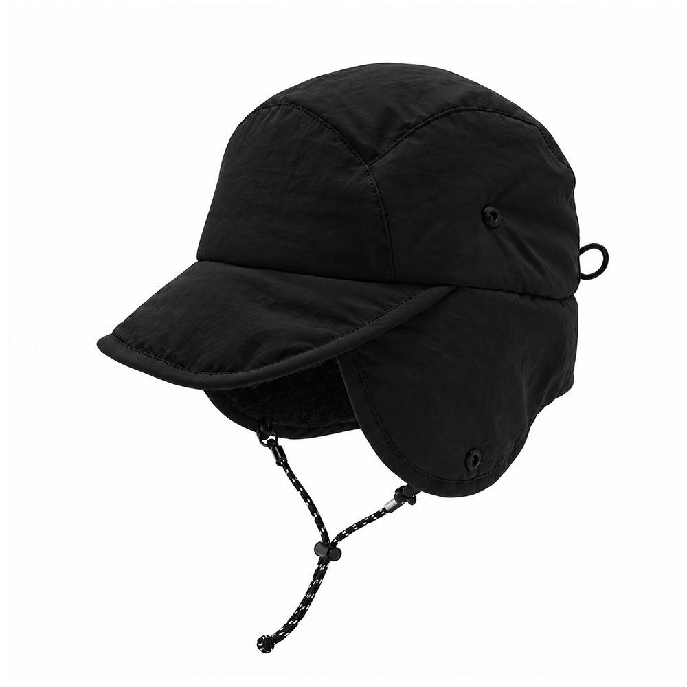 Winter velvet thickened warm Lei Feng hat outdoor sports windproof waterproof ear protection hat cold ski hat