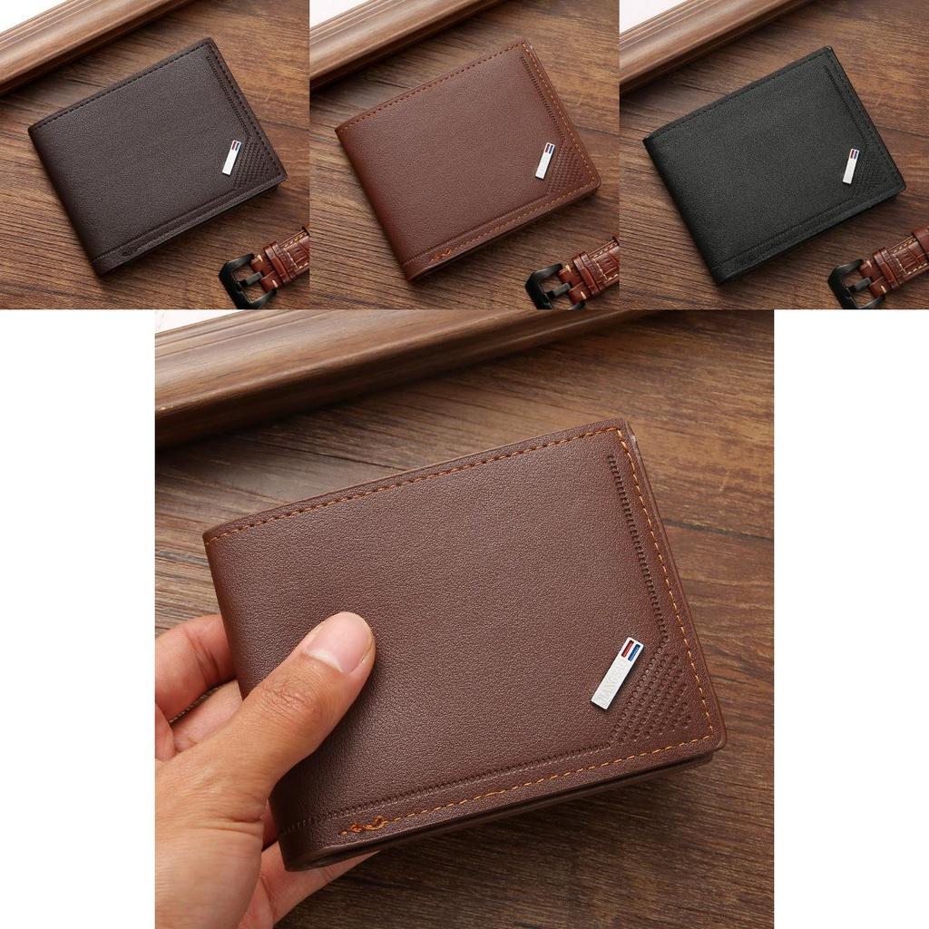 Urbanes minimalistisches Herrenportemonnaie Trendiges Design mit geometrischen Drucken