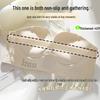 Strapless Gathered Push-Up Bra with Non-Slip Invisible Support