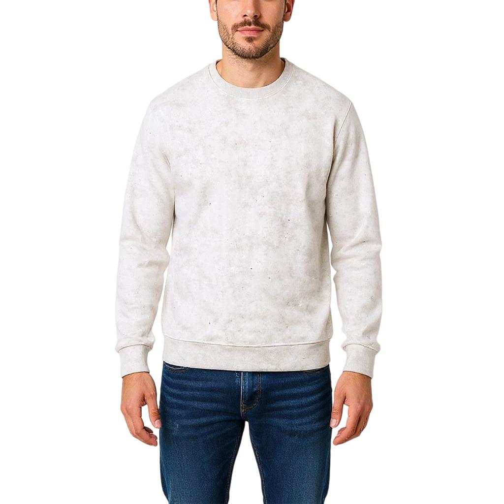 Men's Trend Loose Round Neck Hoodie Long Sleeves Leisure