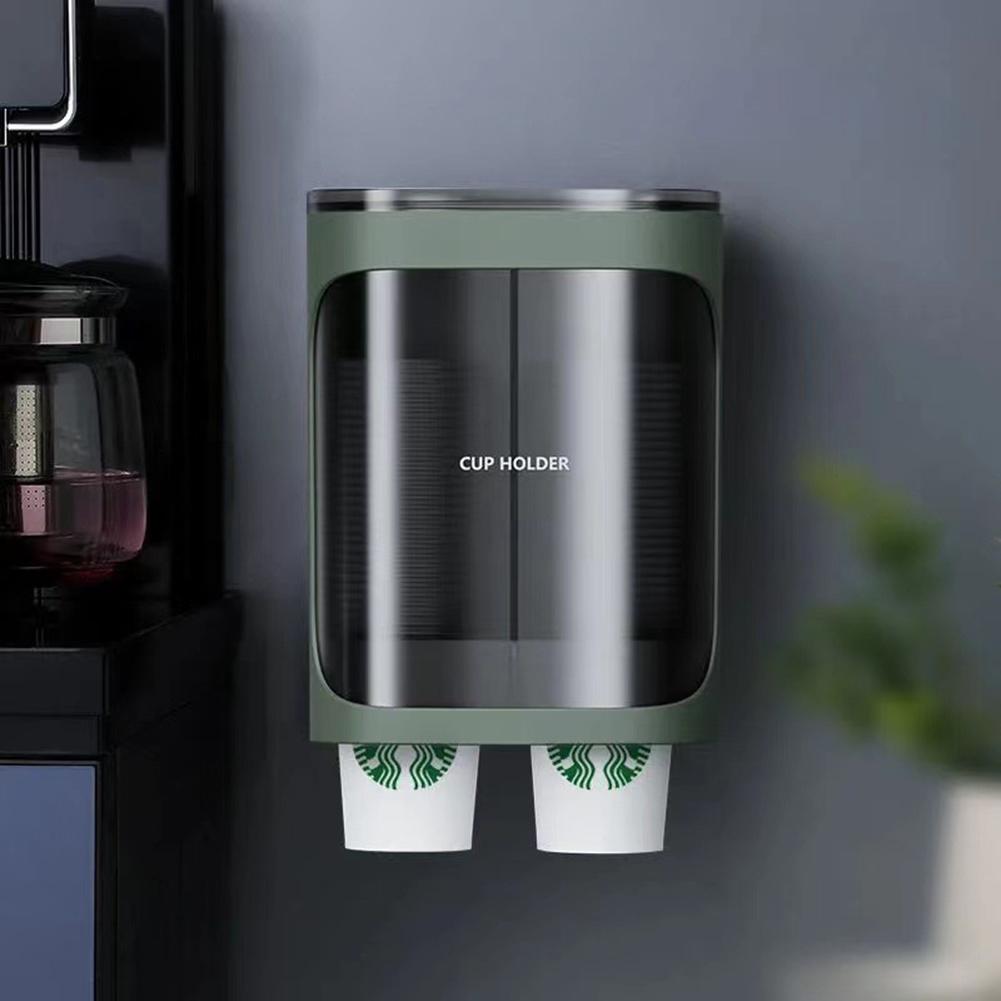 Wandbehang Einwegbecherspender Große Kapazität Becherständer Für Küche Büro