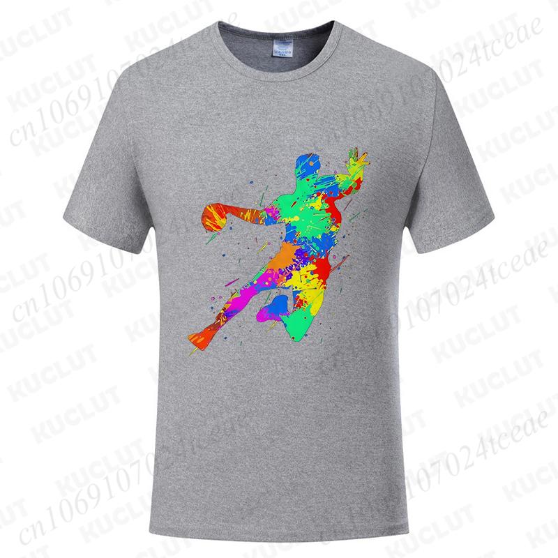 Handball Player Funny Designs Graphic Tops for Men Women T Shirts Summer ShortSleeve Tees Clothing Casual Trendy Tshirts