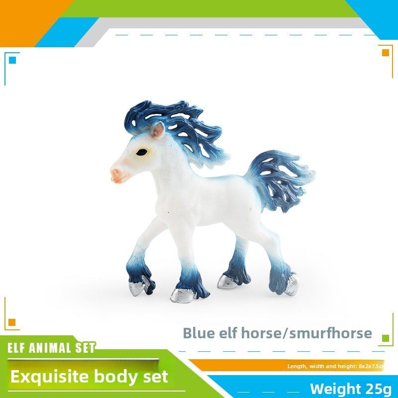 Fantasy Pegasus Pvc Model Kids Animal Figurine For Playroom Decor