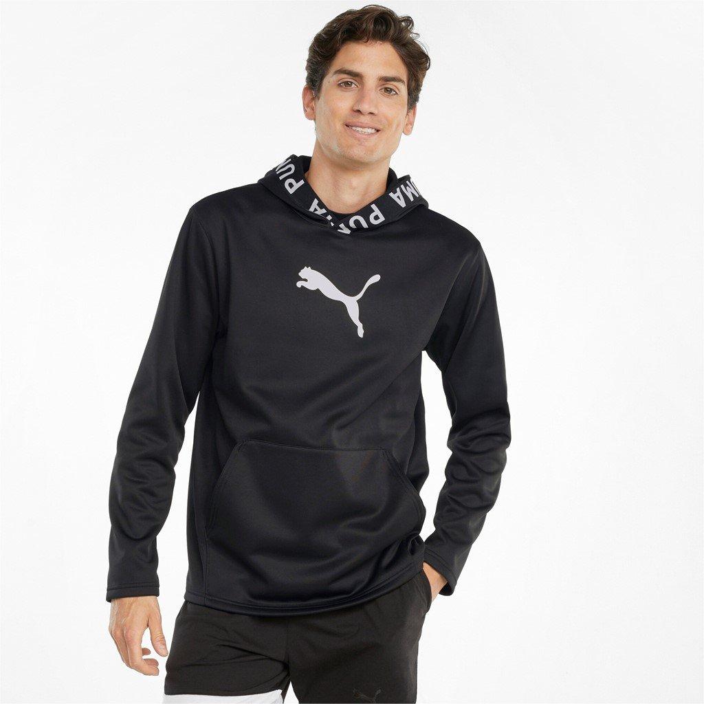 Puma Train Pwr Fleece Hoodie Black [520893 01] r.L