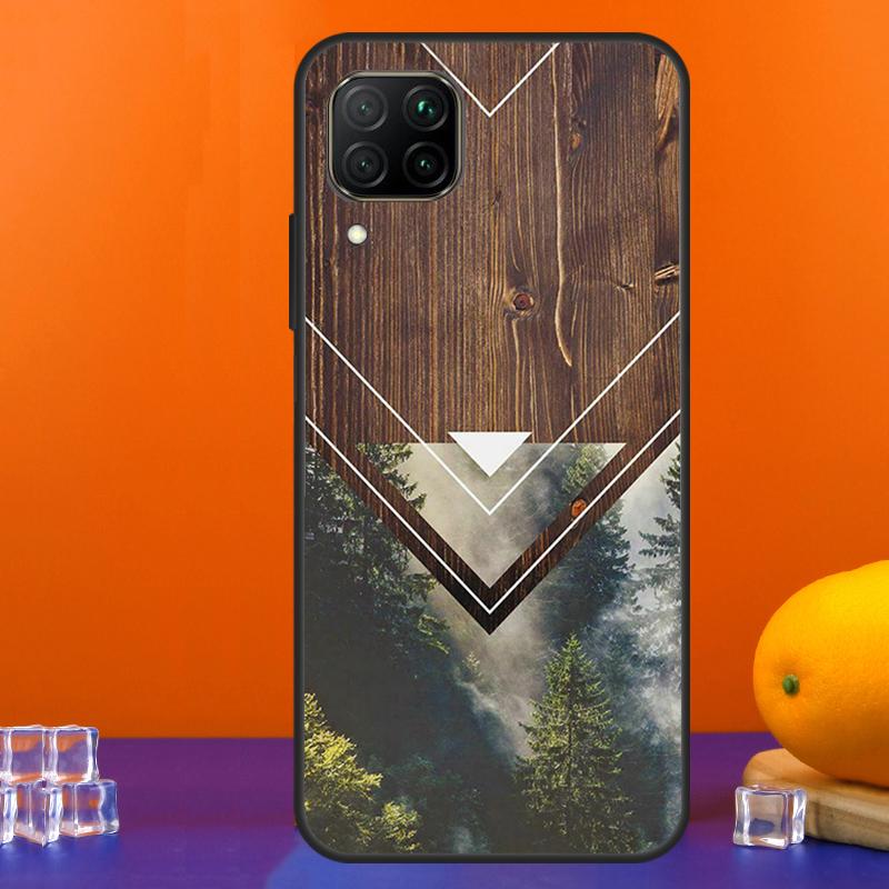 Forest Geometry Wood Nature For Huawei Nova 9 10 SE 5T 12i 12s 11i Y91 Y90 Y60 Y70 Y72 Y61 P60 Pro P20 P40 P30 Lite Case