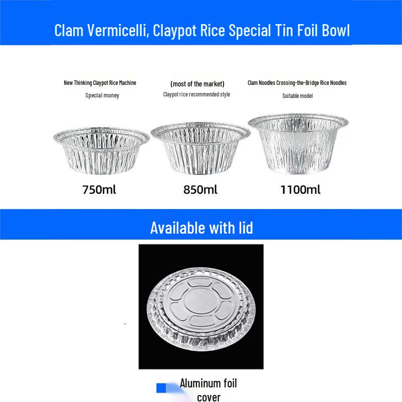 Disposable Aluminum Foil Bowls