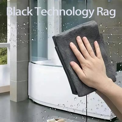 Magic Glass and Mirror Cleaning Cloth - Leaves No Marks, Watermark-Free, Household Scouring Pad
