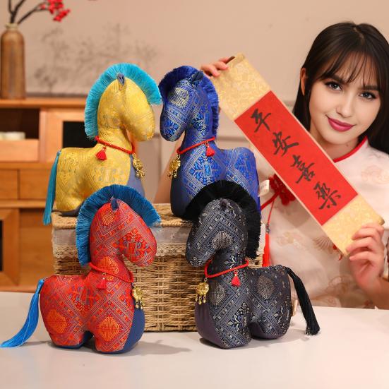 Chinese Zodiac Horse Plush Auspicious Year of Horse Stuffed Animal