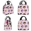 ATEEZ - Faces Insulated Lunch Bag for Women Office Cooler Thermal Food Box Tote Leakproof Lunch Boxes Container