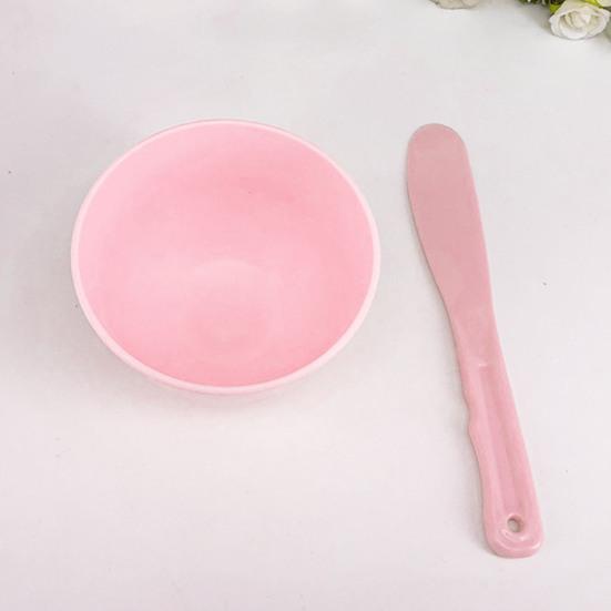 2Pcs Silicone Facial Mud Mixing Bowl with Sticks Women DIY Face Clay Stirring Bowl Professional Home Salon Beauty Skincare Mixing Tool Kit
