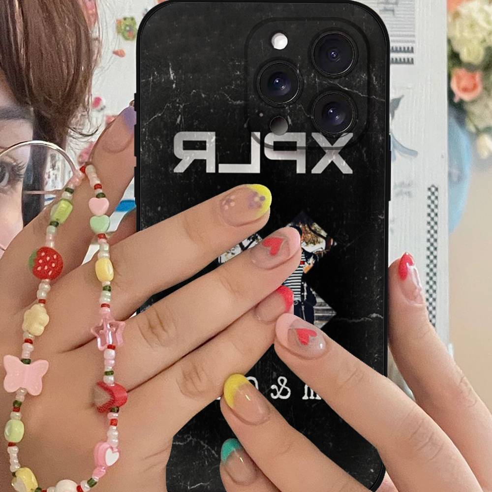 S-Sam And Colby XPLR Phone Case For IPhone 1716 15 14 13 Pro Max 11 12 Mini X Xs XR Black Silicone Cover