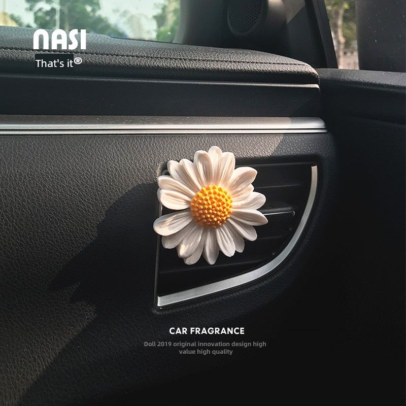 G-Dragon Daisy Car Perfume Aromatherapy Car Air Vent Decoration Diffuser Stone Ins Car Accessories Tesla