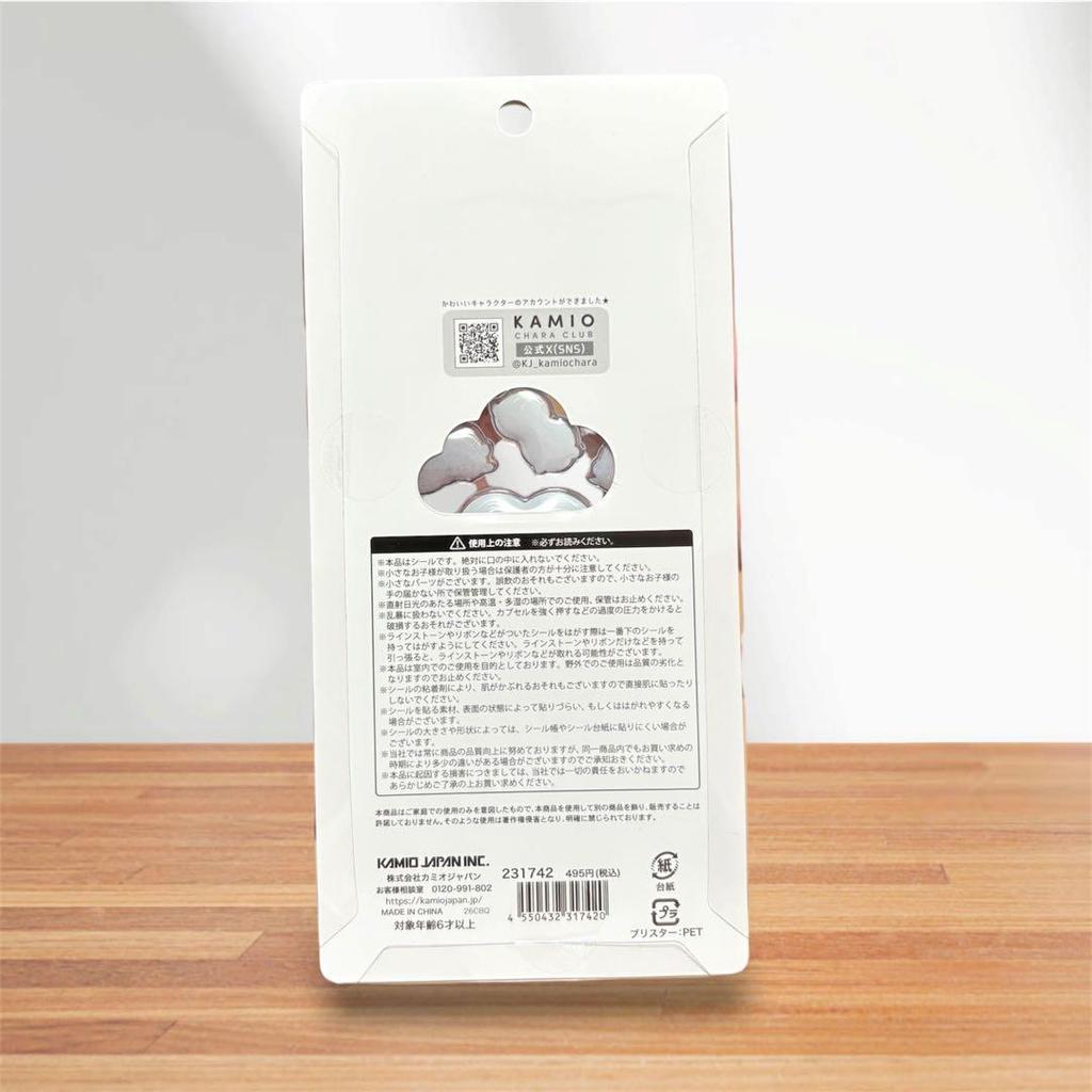 [Genuine] Ribbon Jewel Drop Sticker Shimaenaga Sticker Book