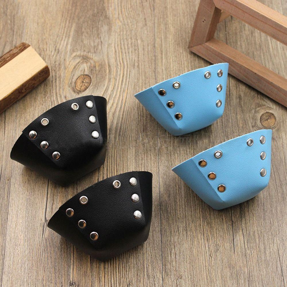 5 Colors Roller Skate Toe Caps PU Leather Toe Cap Protectors Roller Skating Cap  Roller Skate Parts