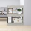 Vidaxl Bookshelf/Room Divider, Concrete Gray, 60X30X72 Cm