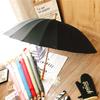 Wood Long Handle Umbrella 24 Ribs Retro Chinese Umbrella Men Women Black Big Parasol Outdoor Sun Protection Umbrellas for Girls