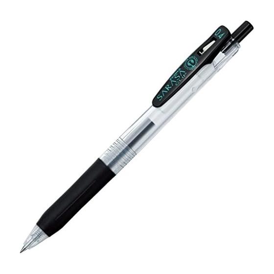 Гелевая шариковая ручка Zebra Sarasa клип 0.4 черная 10 шт. B-JJS15-BK