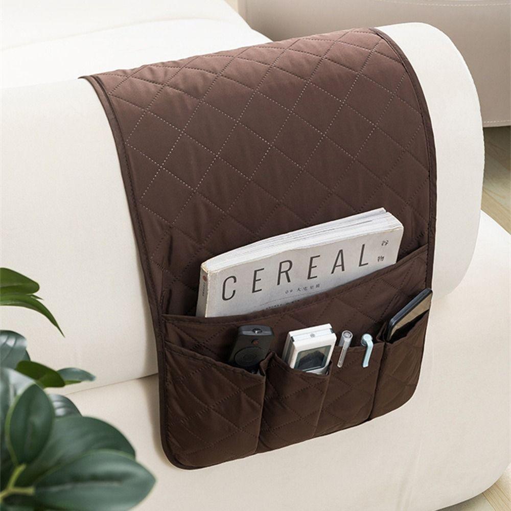 Multifunctional Sofa Armrest Storage Bag Large Capacity Armchair Hanging Storage  Sofa Bed Use