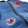 Jogging Spiderman Bleu Ciel Chaud - Survêtement Enfant Capuche Zippé (2-8 Ans) - - Bleu