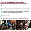 Oil Cooler Thermostat Sandwich Plate Filter Engine Transmission Oil Cooling Adapter 10AN Inline Fluid Control Bypass