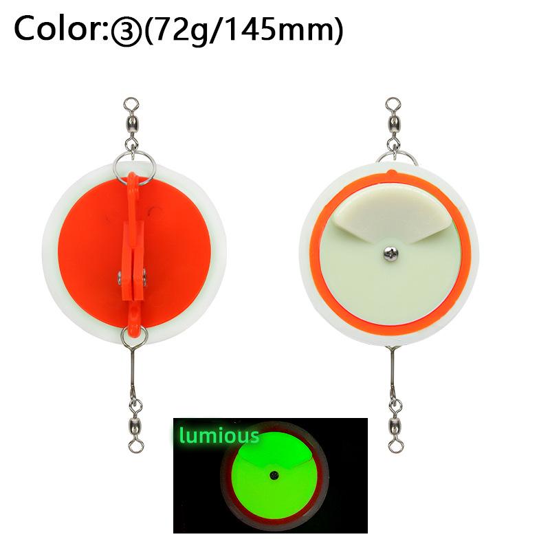 LETOYO Trolling Disc Connector & Dipsy Diver Fishing Tackle Set