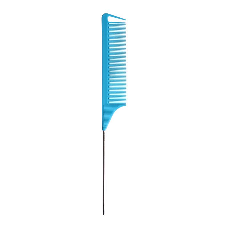 Stalen Naald Highlighting Kam - Antistatische, Hittebestendige Styling Kam met Puntige Staart