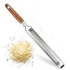 Leeseph Cheese Grater Wooden Handle Stainless Steel Vegetable Grater Multi-purpose Kitchen Food Shredder for Chocolate Butter 1