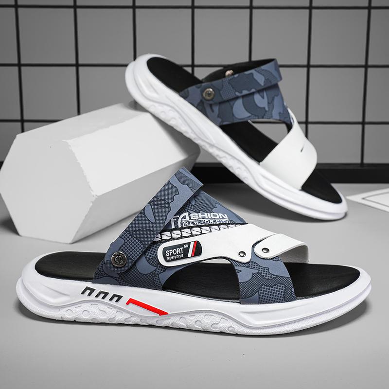 Men's Sandals 2024 Brand Designer Shoes Outdoor Beach Slippers for Men Casual Shoes High Quality Non Slip Loafers Man Slippers