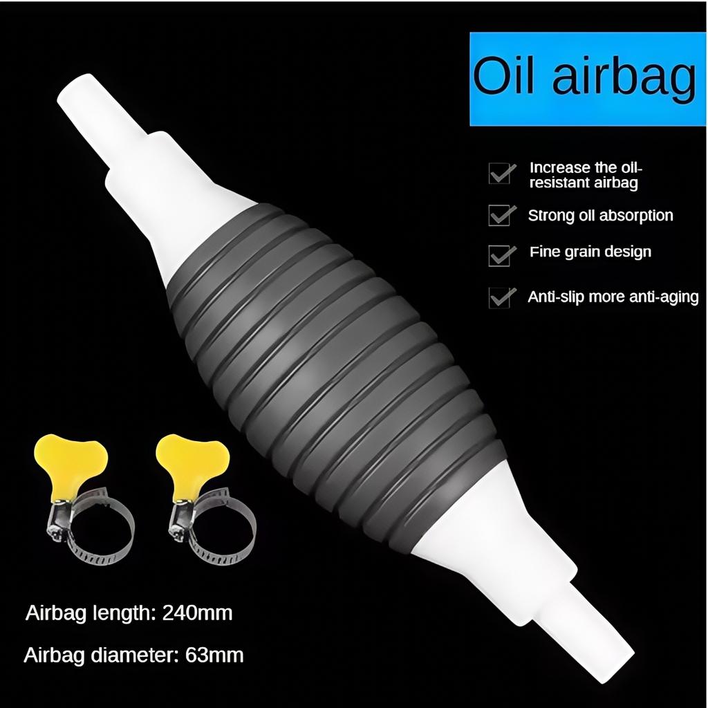 Car Manual Fuel Pump Kit Hand Suction Oil Extractor Durable Pipe for Petrol Diesel Liquid Pumping Universal Vehicle Accessories